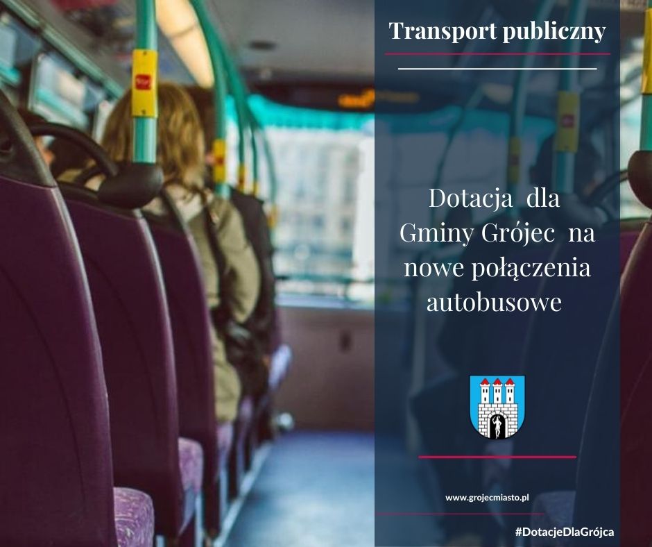 Nowe połączenia autobusowe dzięki dotacji dla gminy Grójec