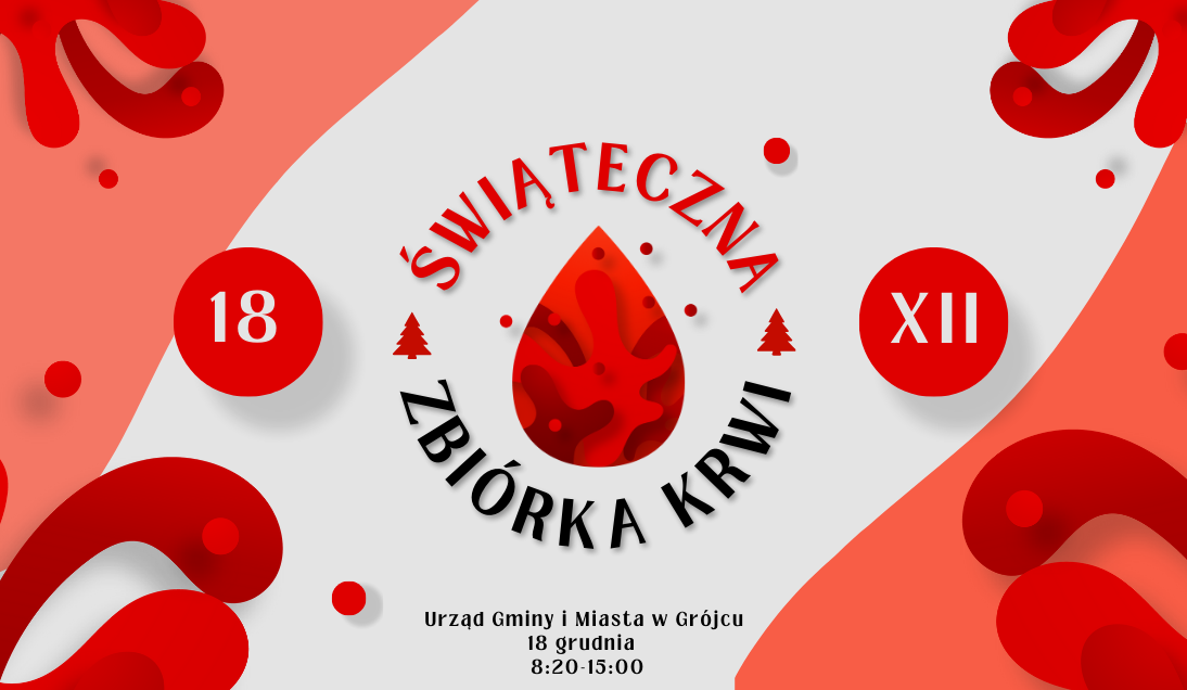 Oddaj krew potrzebującym i odbierz świąteczną choinkę 