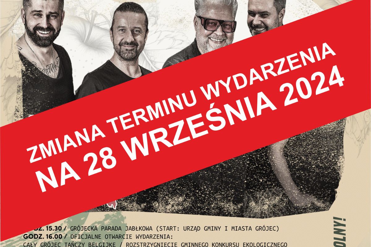 Festiwal Jabłka odbędzie się w innym terminie 