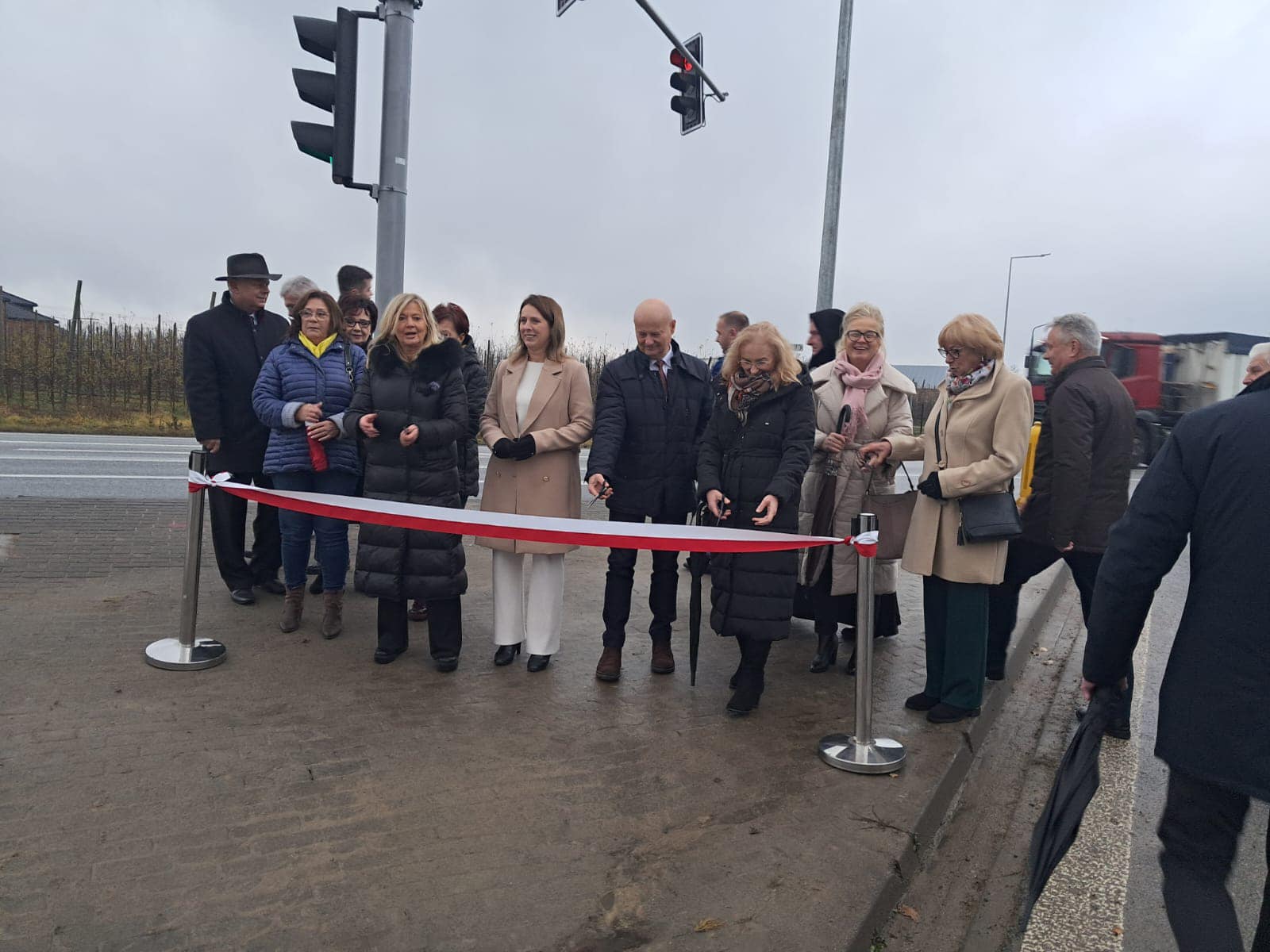 Społeczność Bikówka z bezpiecznym przejściem dla pieszych 