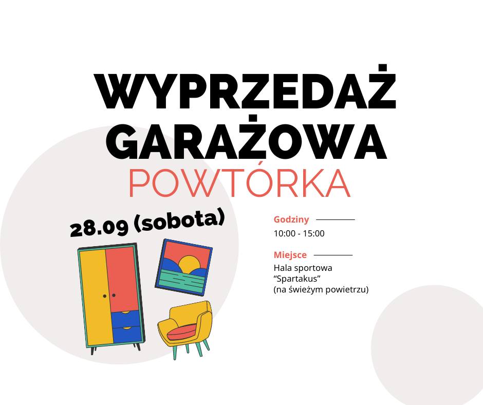 Kolejna wyprzedaż garażowa 